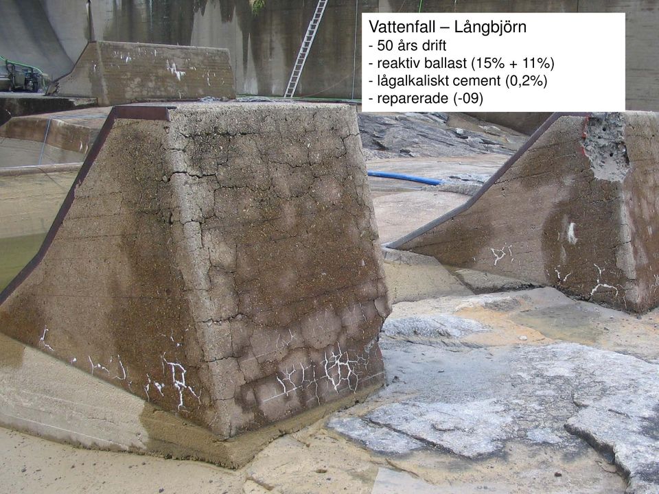 cement (0,2%) - reparerade (-09) 17 Långsam