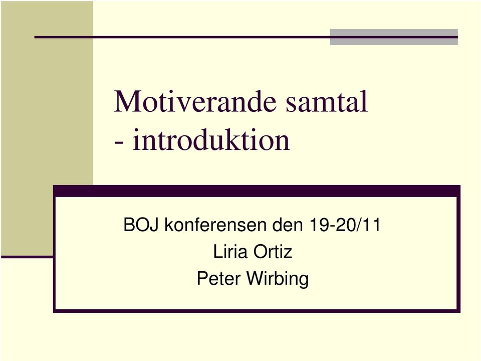 konferensen den
