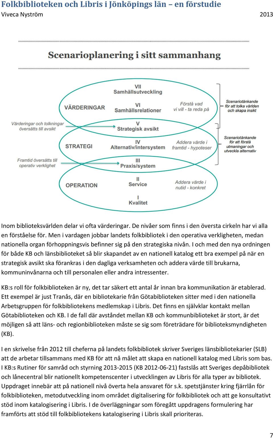 I och med den nya ordningen för både KB och länsbiblioteket så blir skapandet av en nationell katalog ett bra exempel på när en strategisk avsikt ska förankras i den dagliga verksamheten och addera