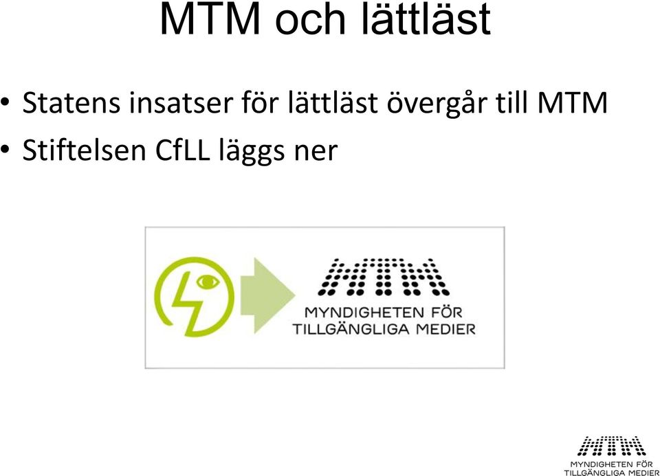 lättläst övergår till