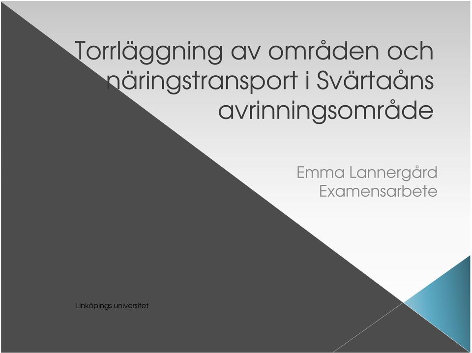 avrinningsområde Emma