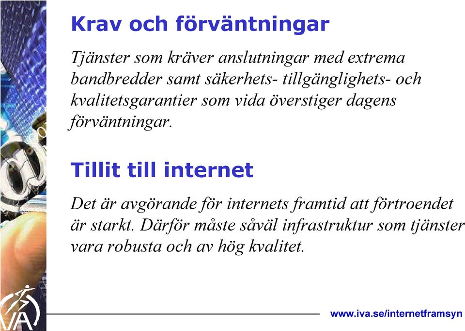 förväntningar.