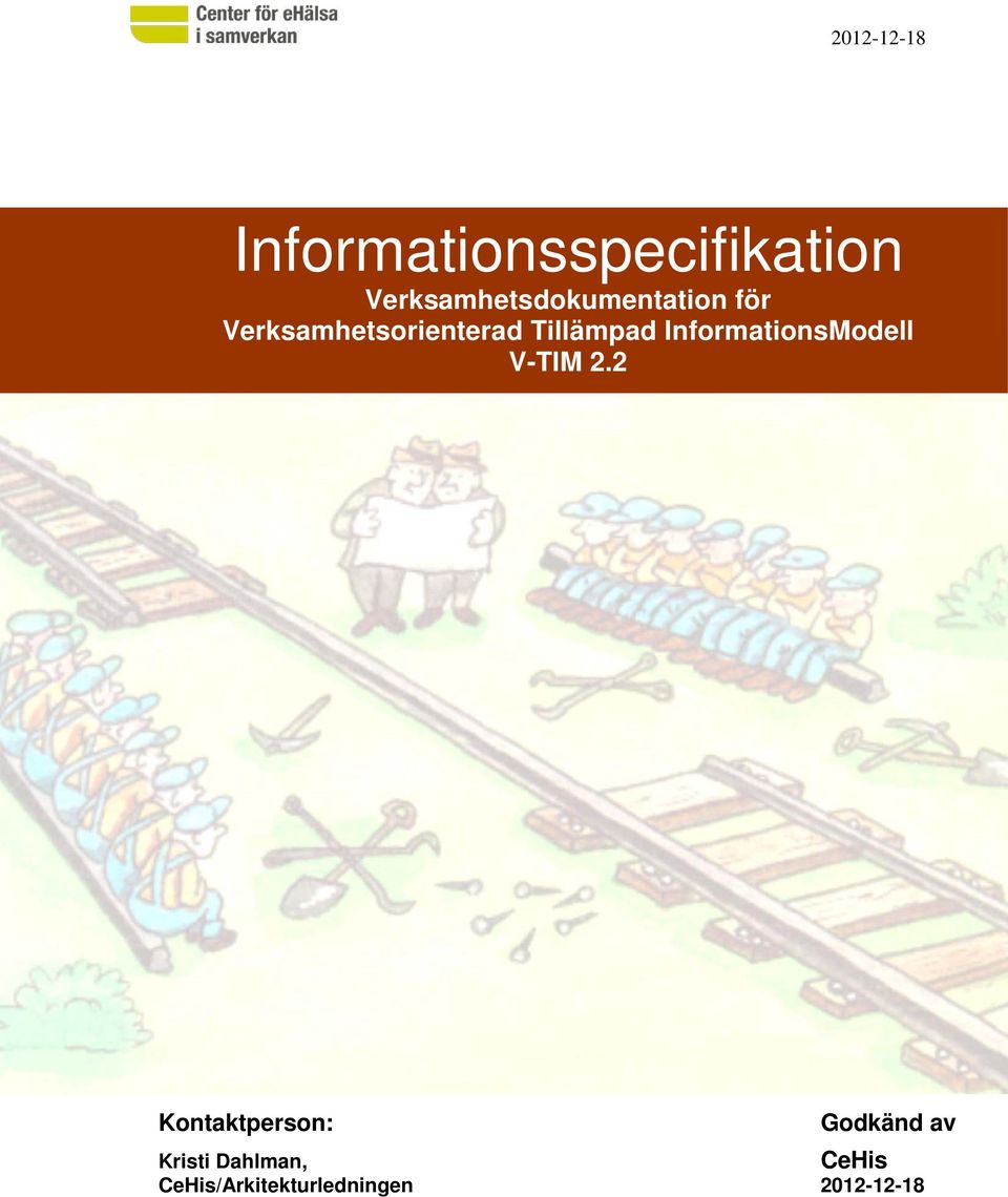 Tillämpad InformationsModell V-TIM 2.