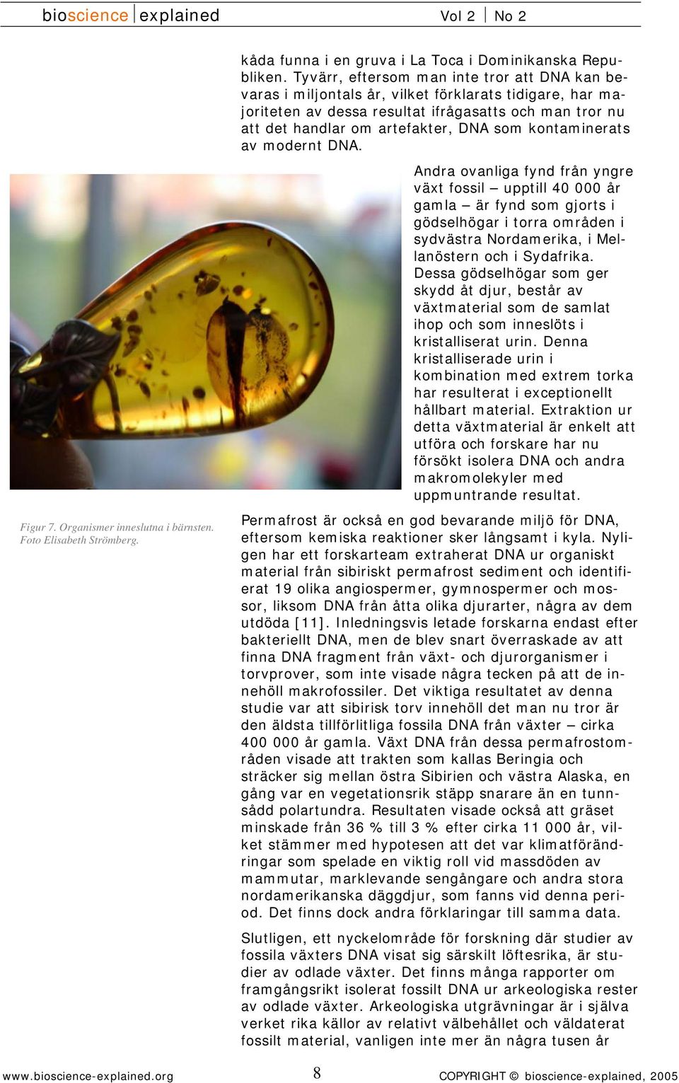 kontaminerats av modernt DNA.