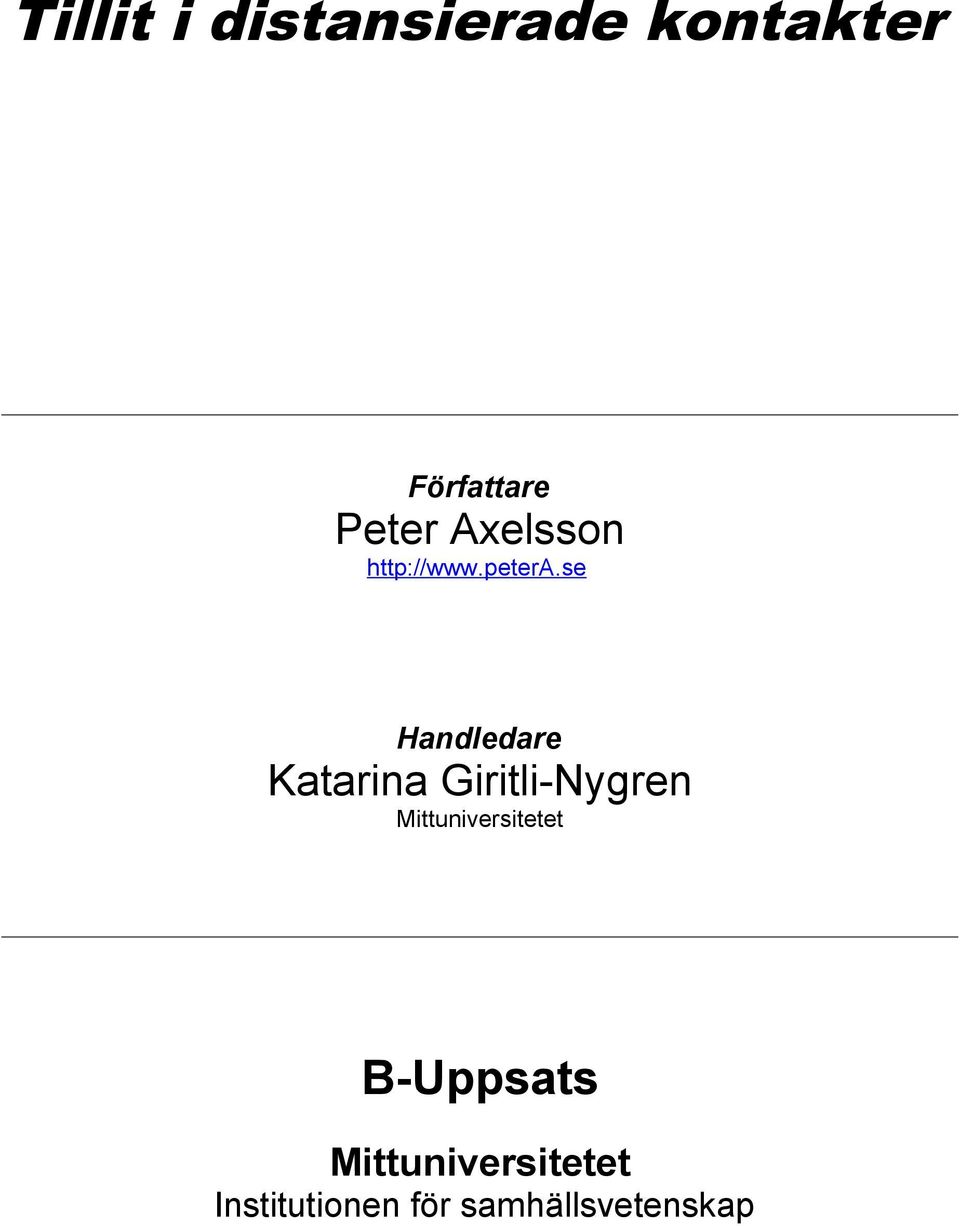 se Handledare Katarina Giritli-Nygren