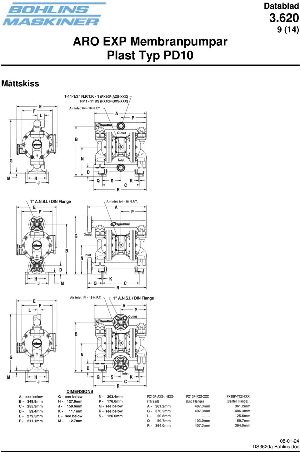 Plast Typ PD10