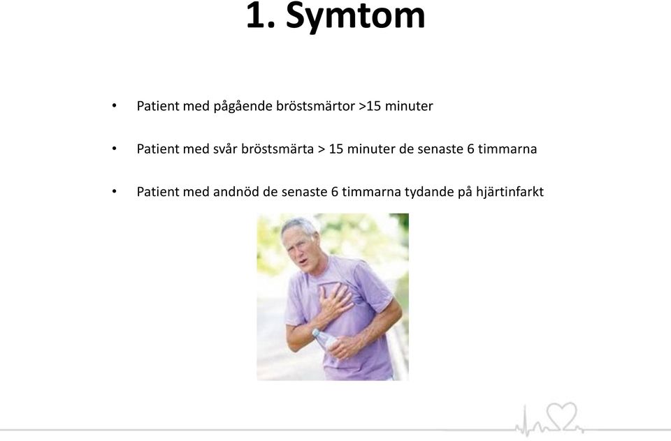 minuter de senaste 6 timmarna Patient med