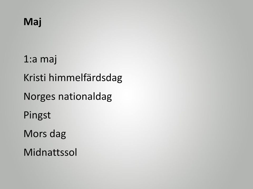 Norges nationaldag