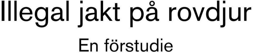 rovdjur