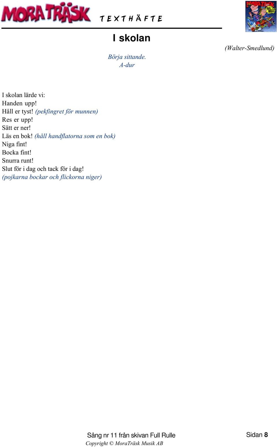 jag fik den krok upp sång lyrics
