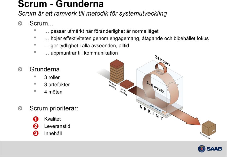 och bibehållet fokus ger tydlighet i alla avseenden, alltid uppmuntrar till kommunikation