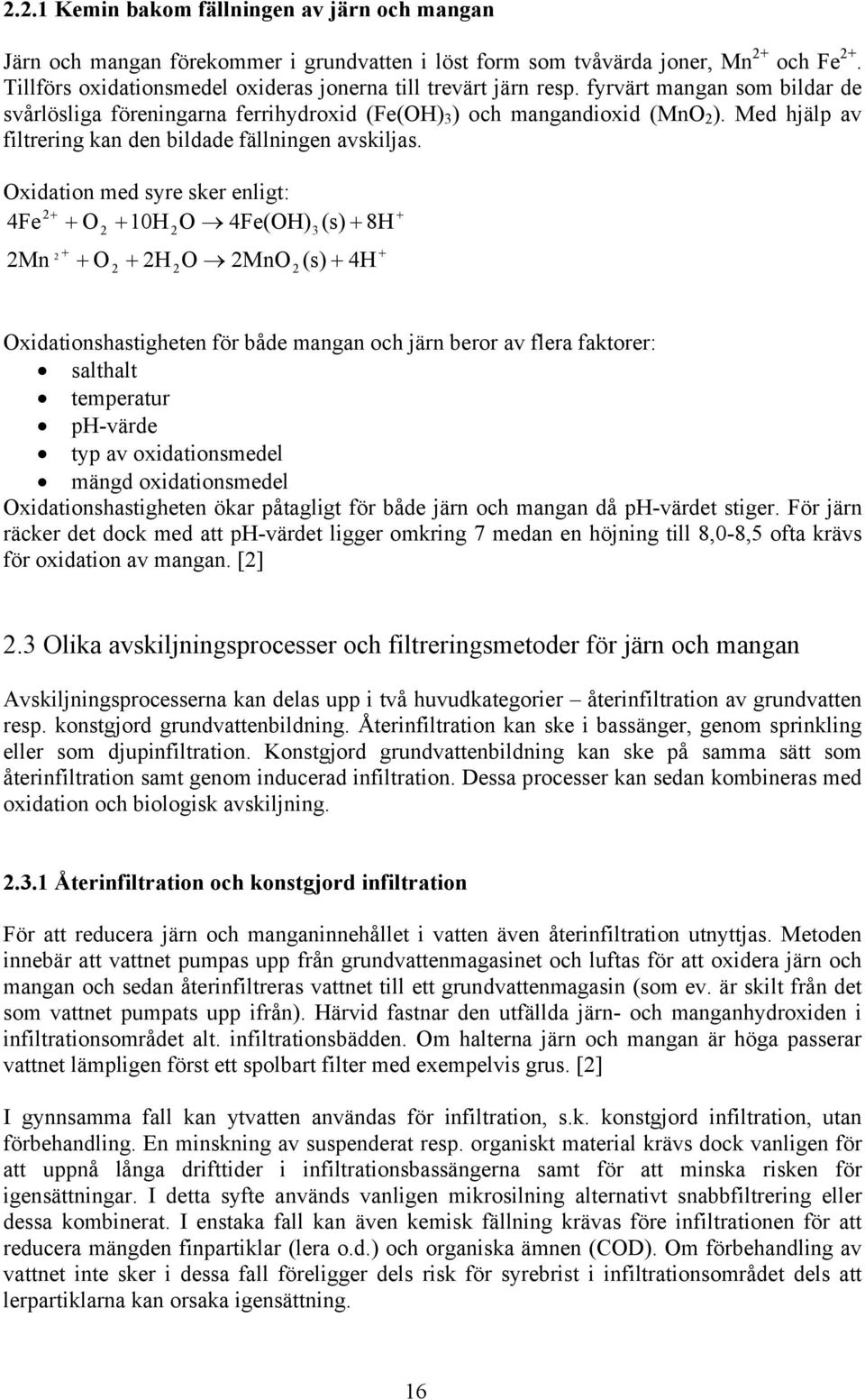 PERKOLATIONSFILTER - EN UNDERSÖKNING AV RENINGSEFFEKT MED - PDF ...