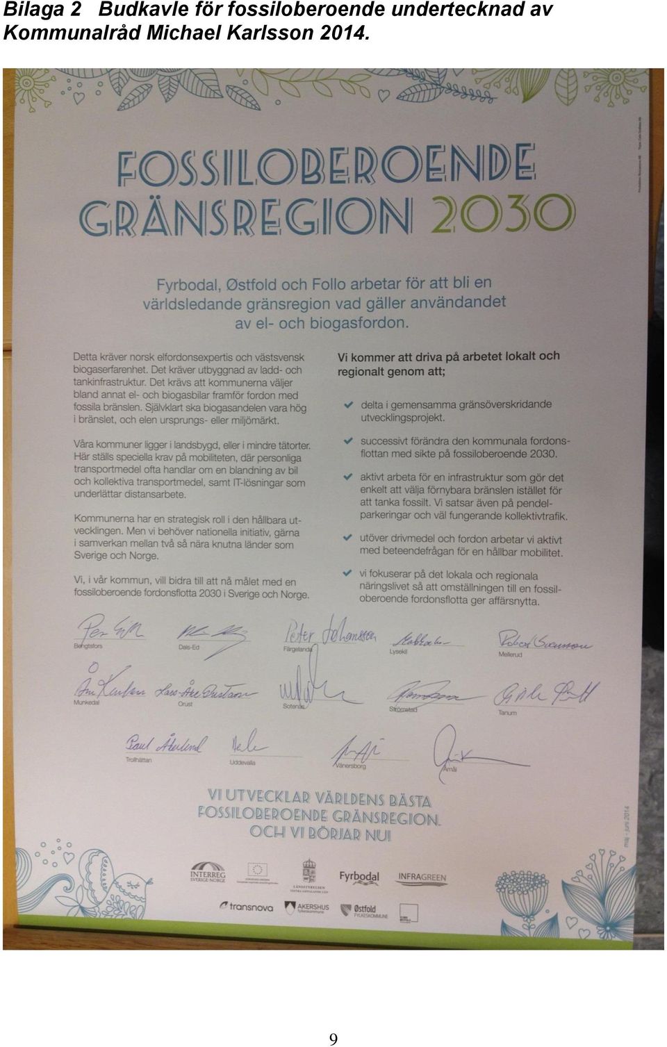 undertecknad av