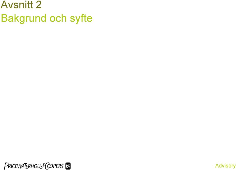 och syfte