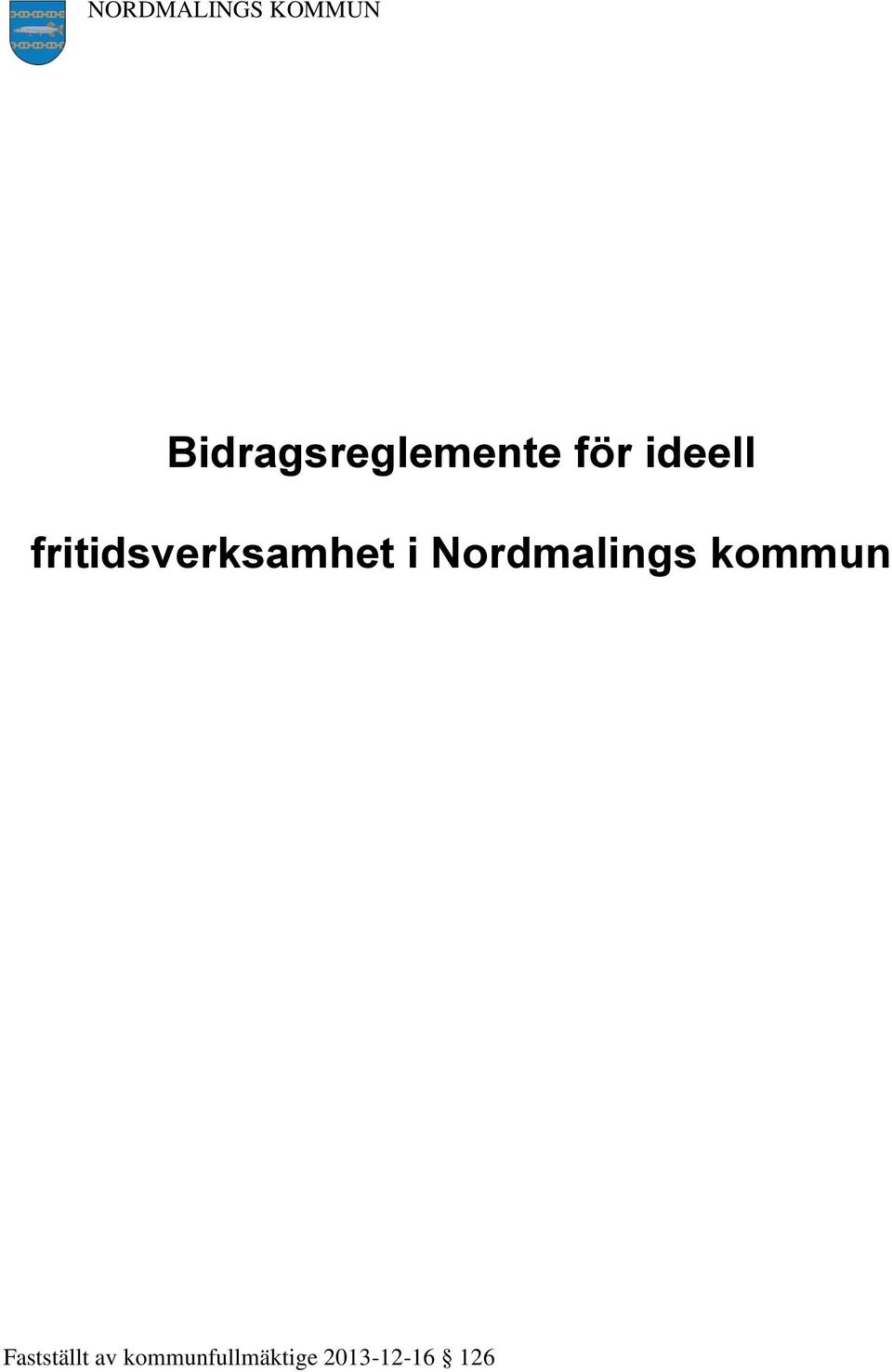 Nordmalings kommun