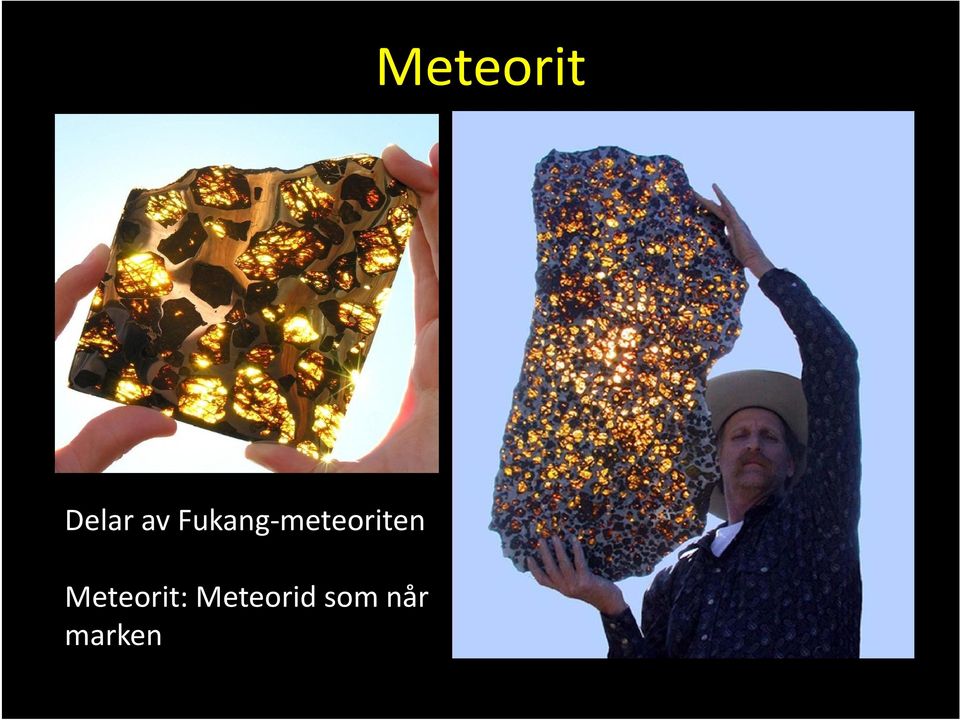 Meteorit:
