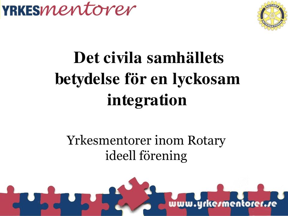 integration Yrkesmentorer