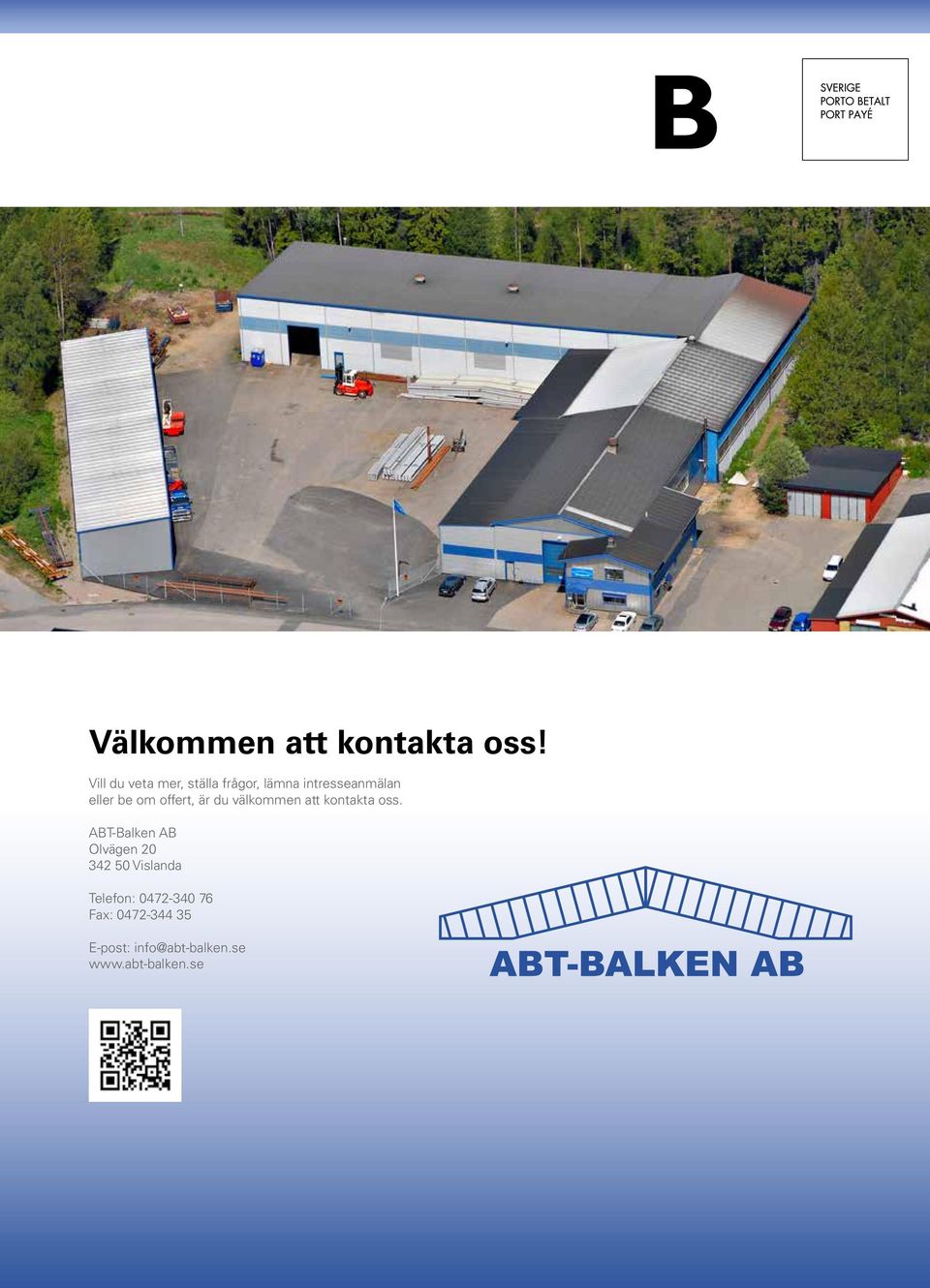 om offert, är du välkommen att kontakta oss.
