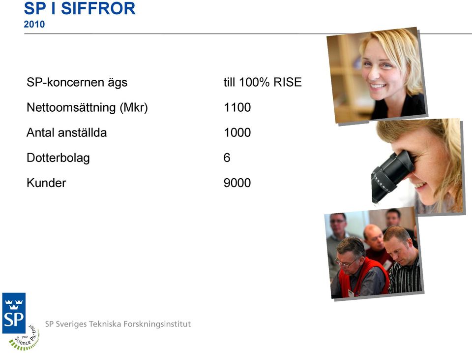 Nettoomsättning (Mkr) 1100