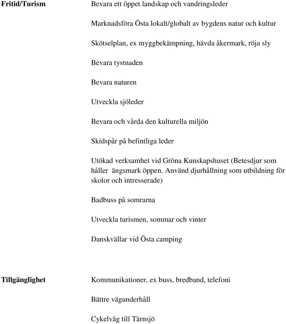 verksamhet vid Gröna Kunskapshuset (Betesdjur som håller ängsmark öppen.