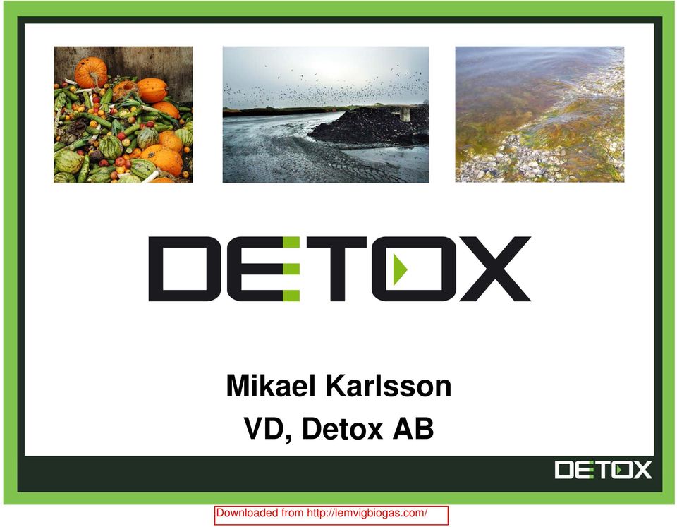 VD, Detox