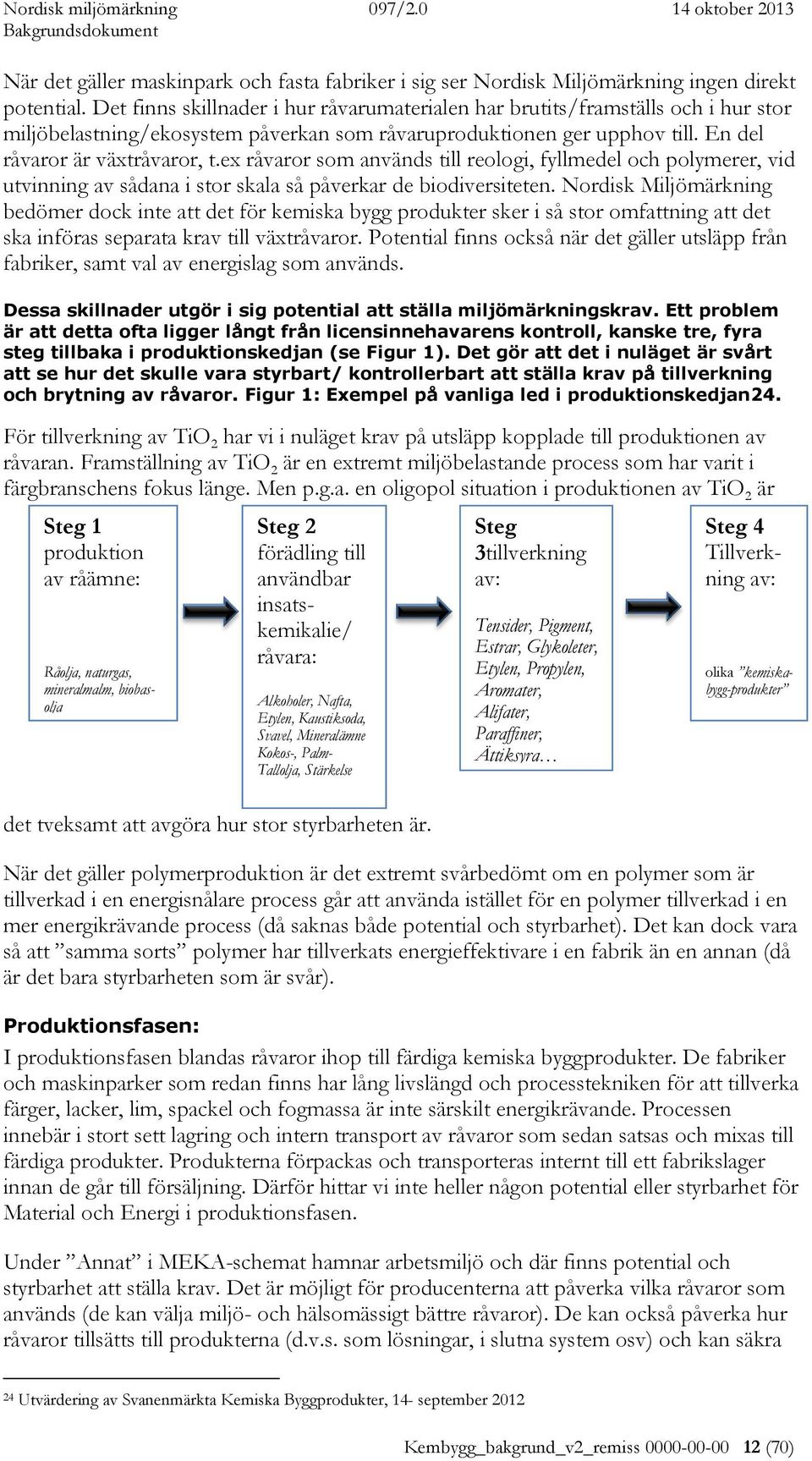ex råvaror som används till reologi, fyllmedel och polymerer, vid utvinning av sådana i stor skala så påverkar de biodiversiteten.