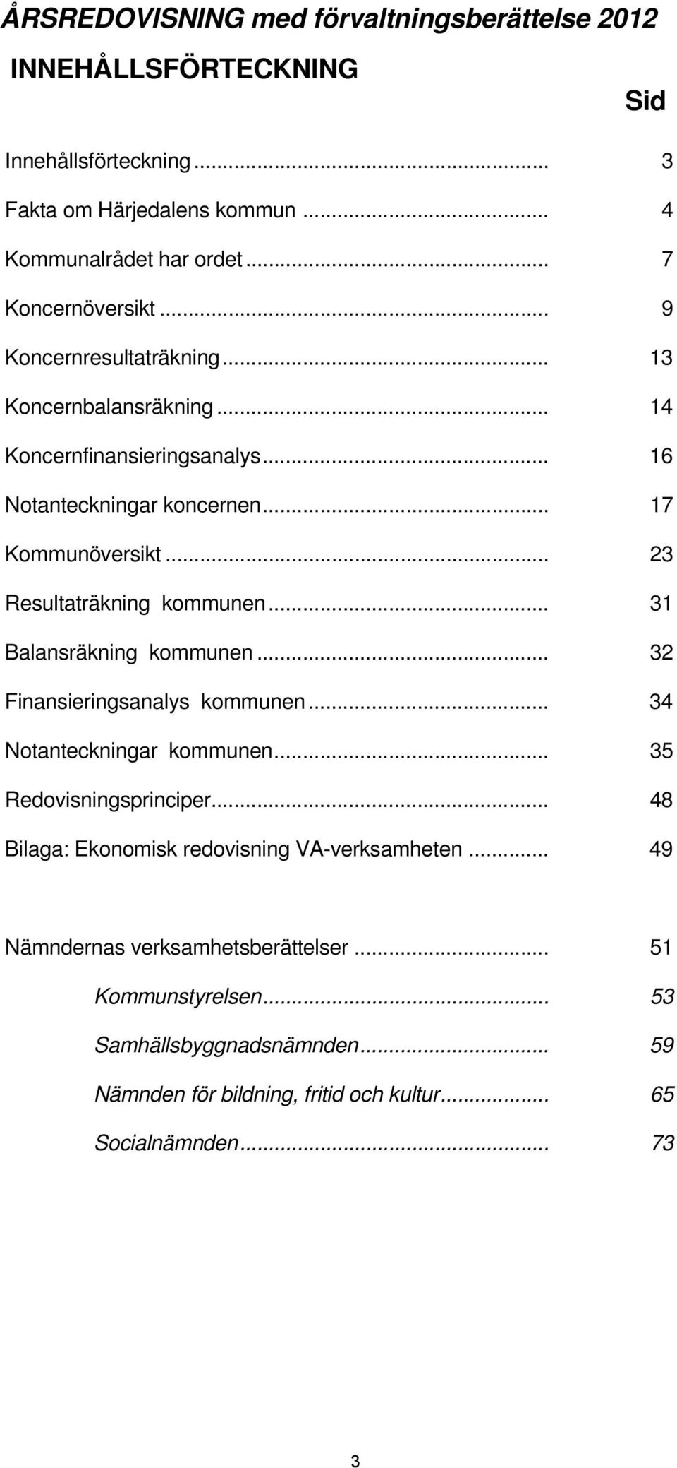 .. 23 Resultaträkning kommunen... 31 Balansräkning kommunen... 32 Finansieringsanalys kommunen... 34 Notanteckningar kommunen... 35 Redovisningsprinciper.