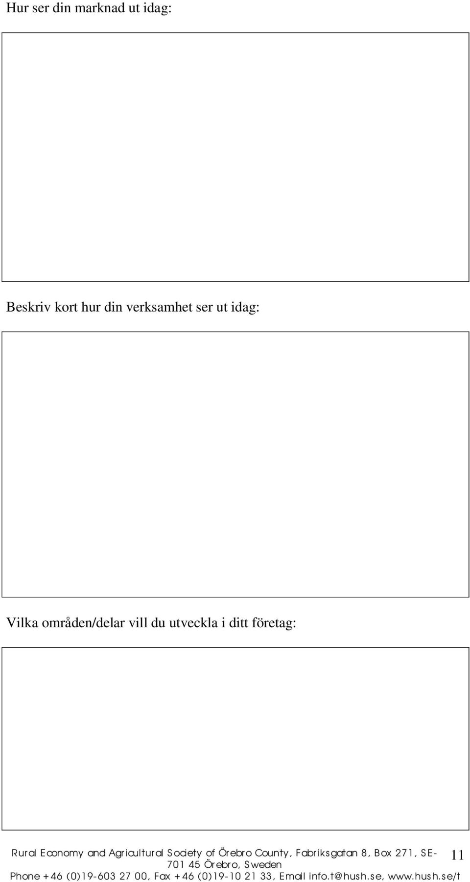 utveckla i ditt företag: Rural Economy and Agr