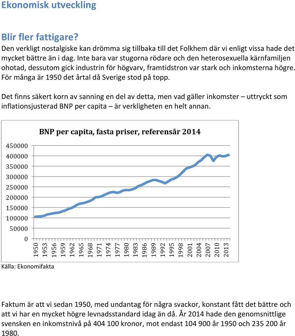 För många är 195 det årtal då Sverige stod på topp.