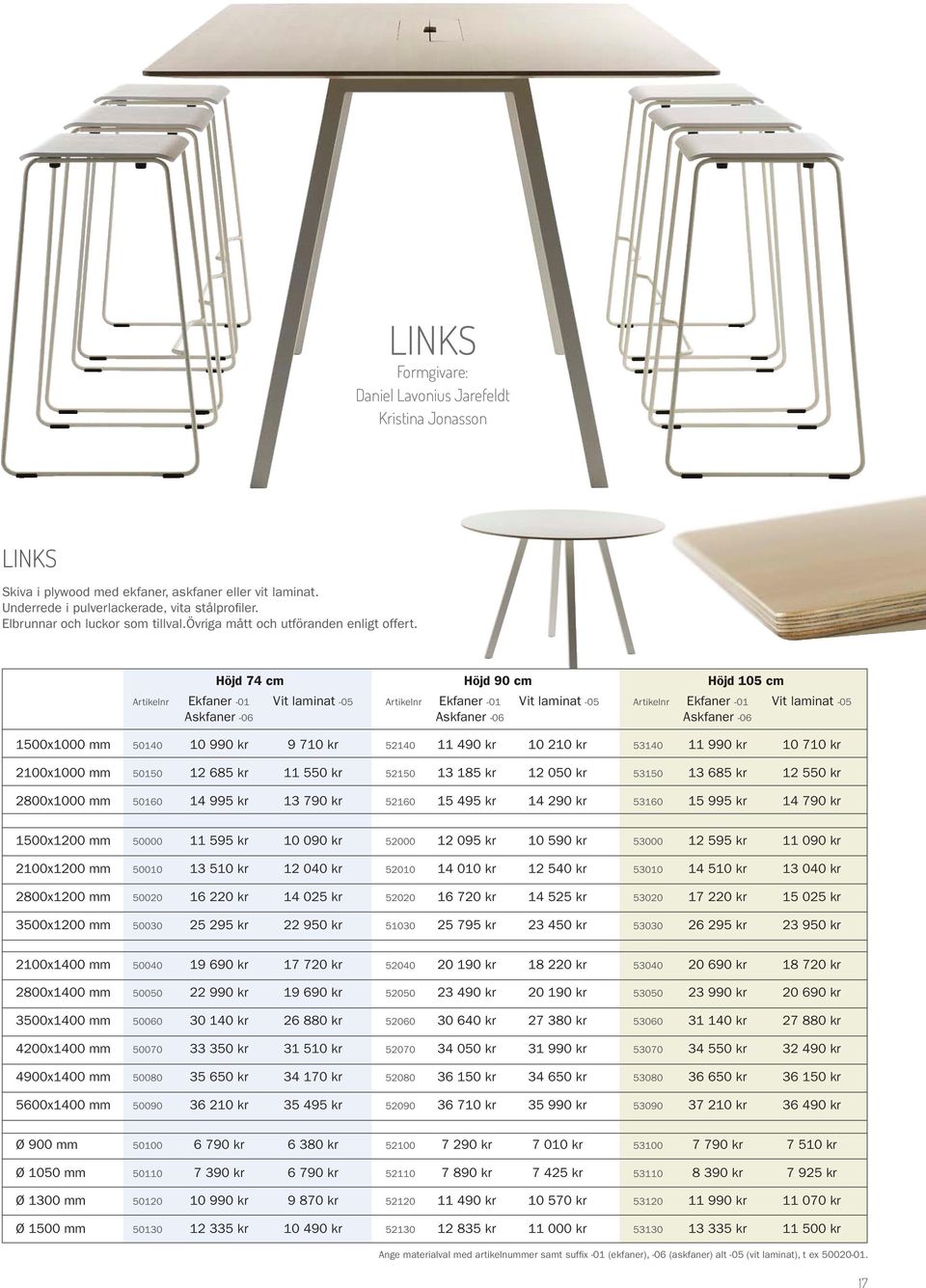 Höjd 74 cm Höjd 90 cm Höjd 105 cm Artikelnr Ekfaner -01 Vit laminat -05 Artikelnr Ekfaner -01 Vit laminat -05 Artikelnr Ekfaner -01 Vit laminat -05 Askfaner -06 Askfaner -06 Askfaner -06 1500x1000 mm