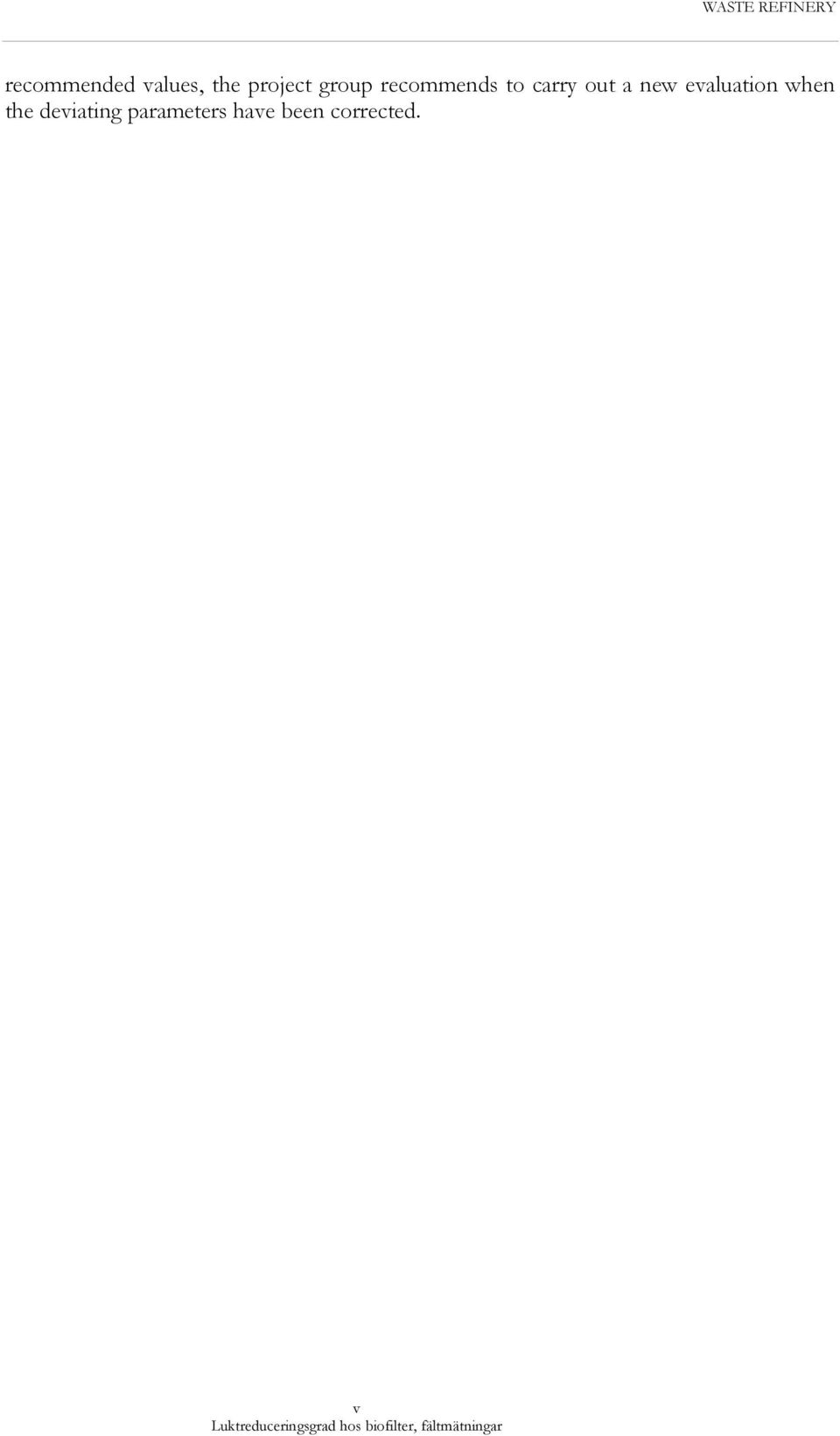 new evaluation when the