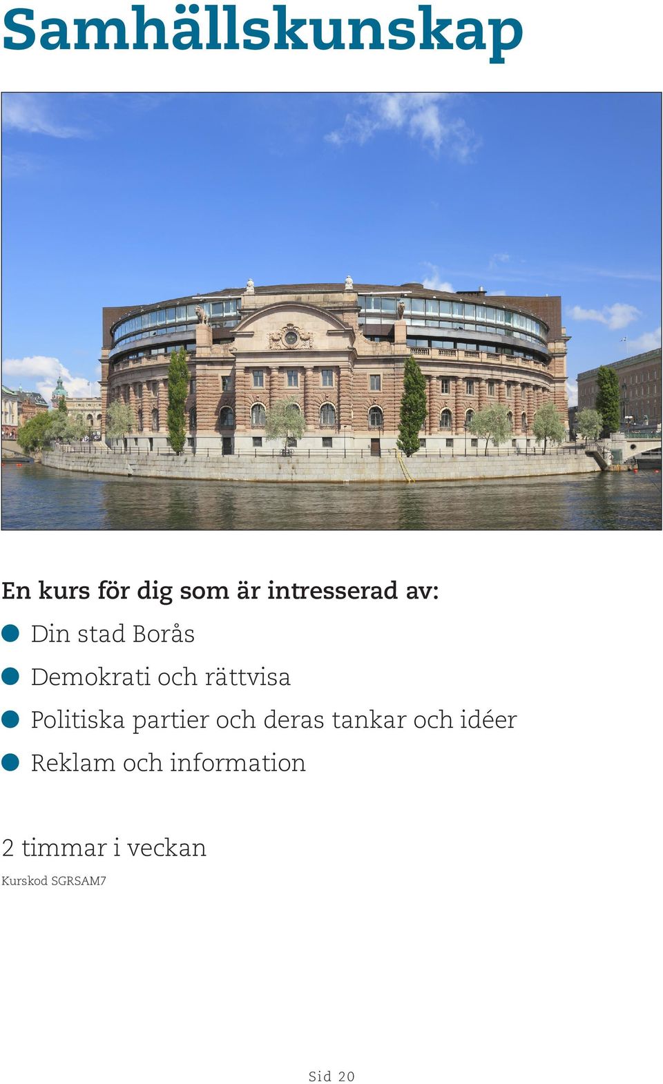 Politiska partier och deras tankar och idéer