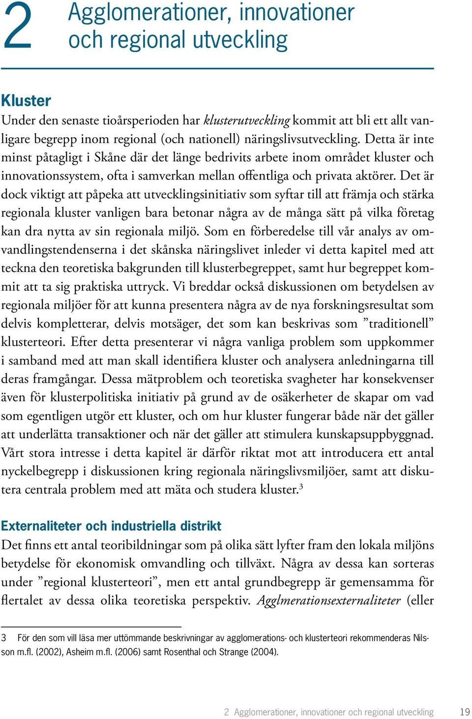 Det är dock viktigt att påpeka att utvecklingsinitiativ som syftar till att främja och stärka regionala kluster vanligen bara betonar några av de många sätt på vilka företag kan dra nytta av sin