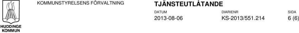 TJÄNSTEUTLÅTANDE DATUM
