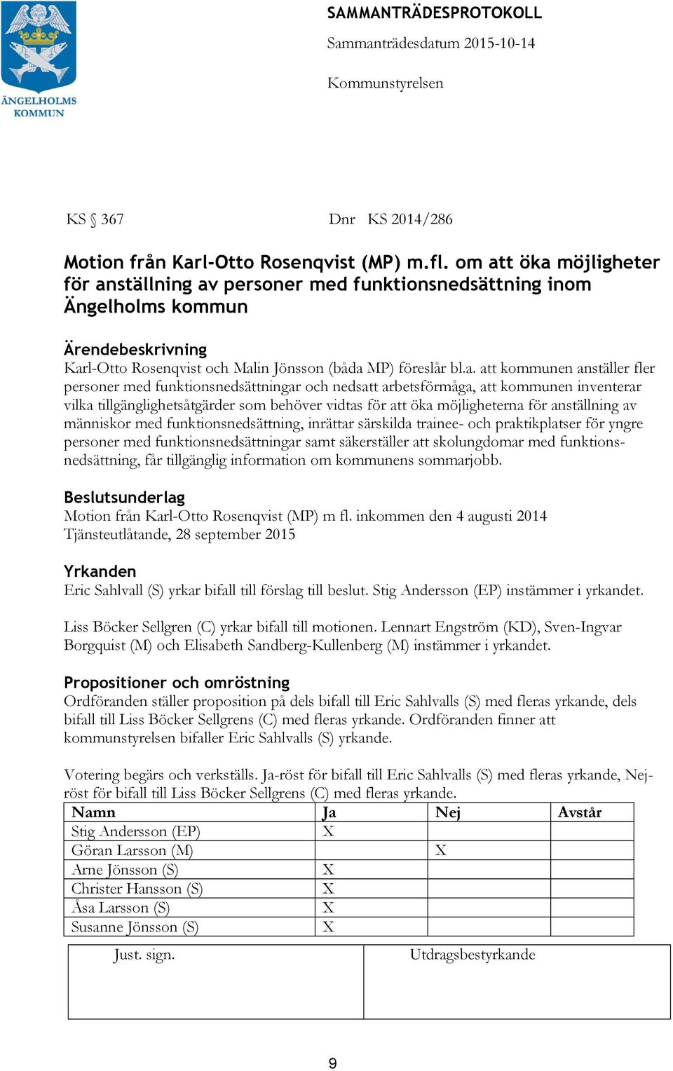 möjligheter för an
