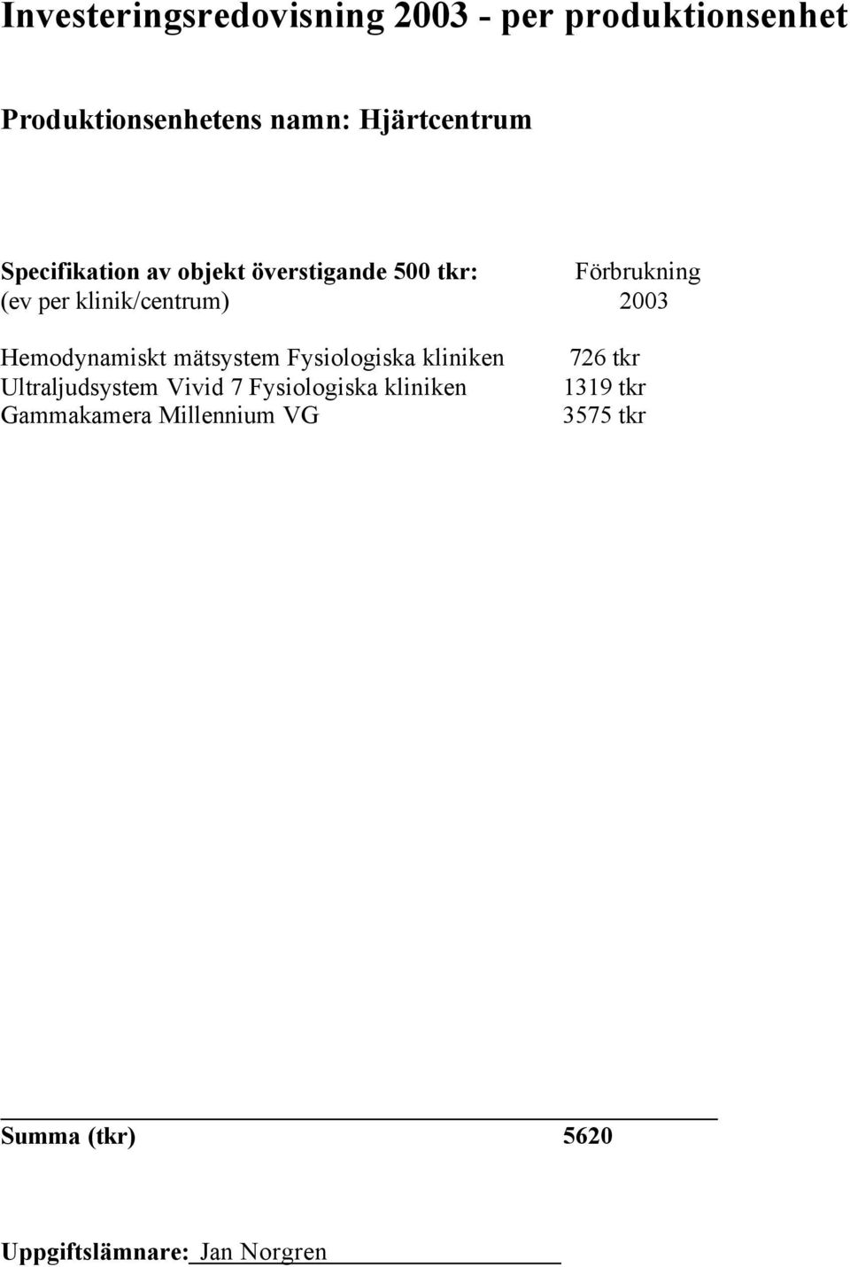Hemodynamiskt mätsystem Fysiologiska kliniken 726 tkr Ultraljudsystem Vivid 7 Fysiologiska