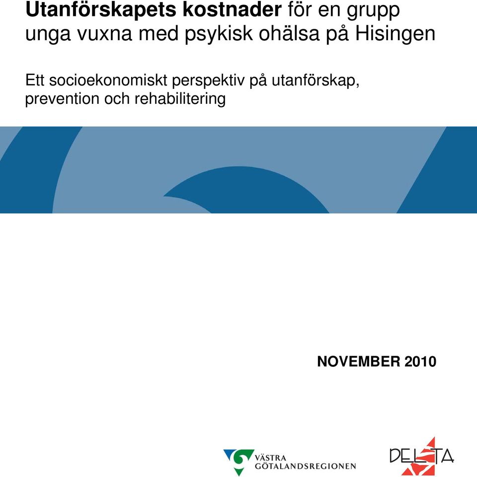 socioekonomiskt perspektiv på utanförskap,