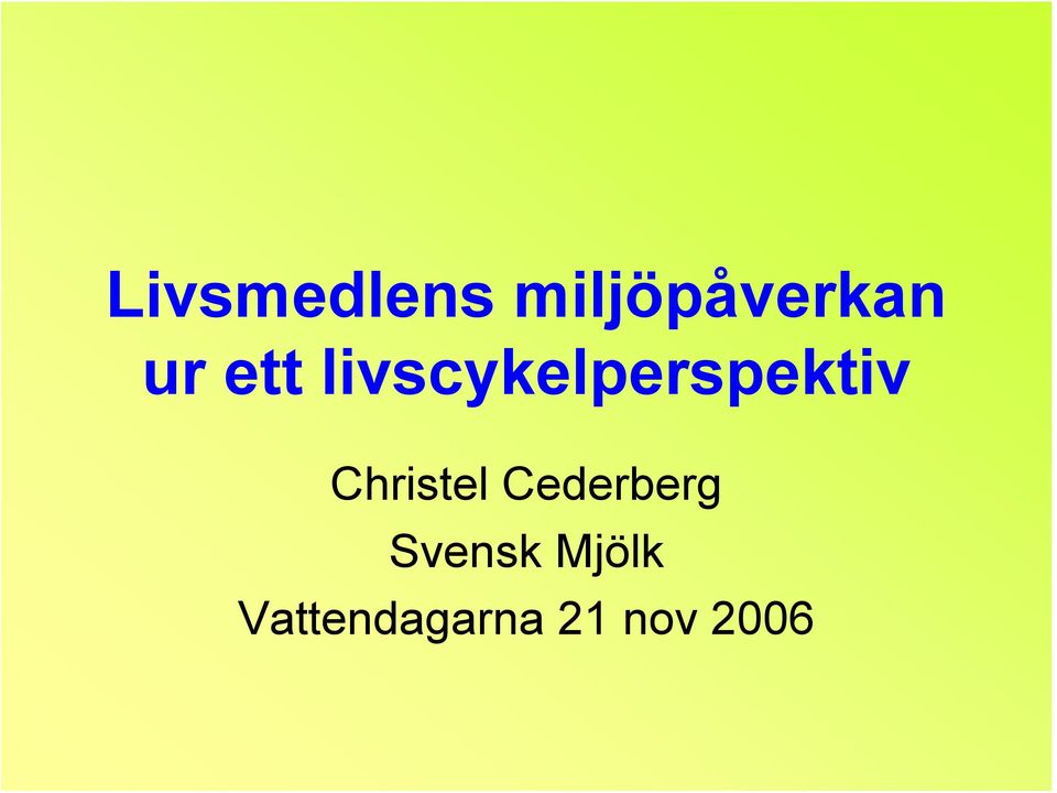 Christel Cederberg Svensk