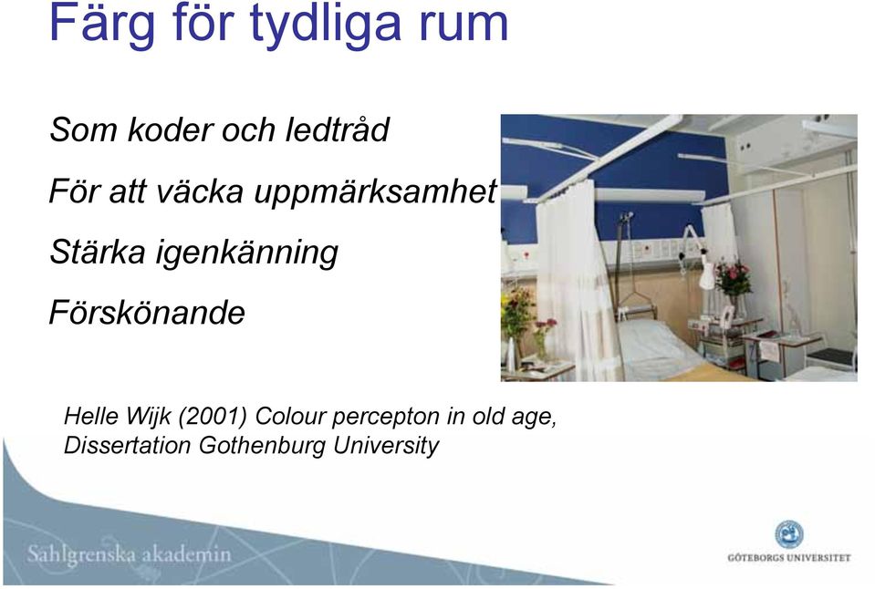 igenkänning Förskönande Helle Wijk (2001)