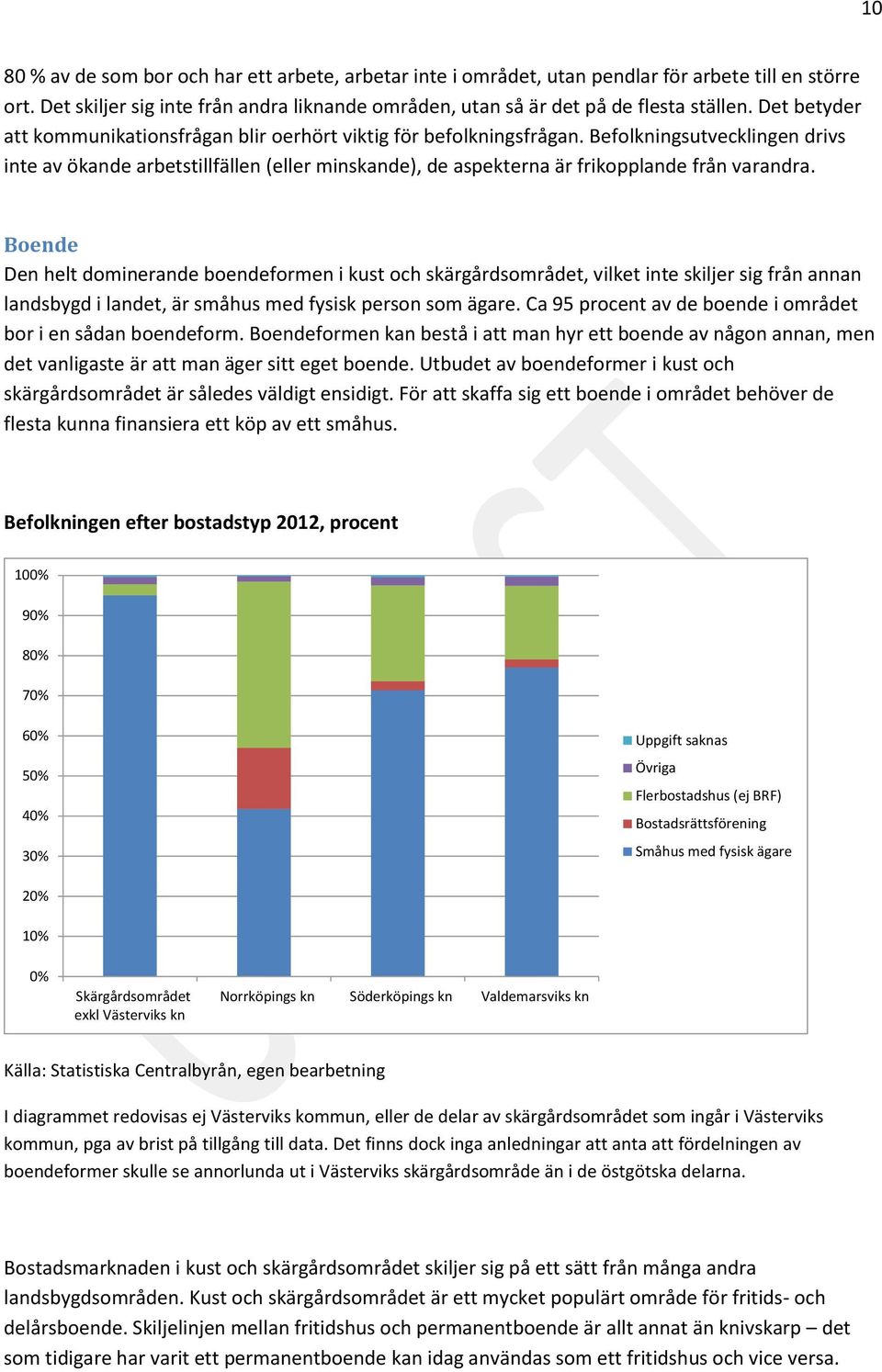 Befolkningsutvecklingen drivs inte av ökande arbetstillfällen (eller minskande), de aspekterna är frikopplande från varandra.