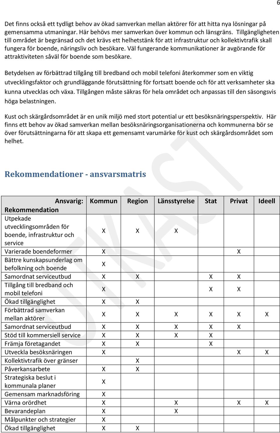 Väl fungerande kommunikationer är avgörande för attraktiviteten såväl för boende som besökare.