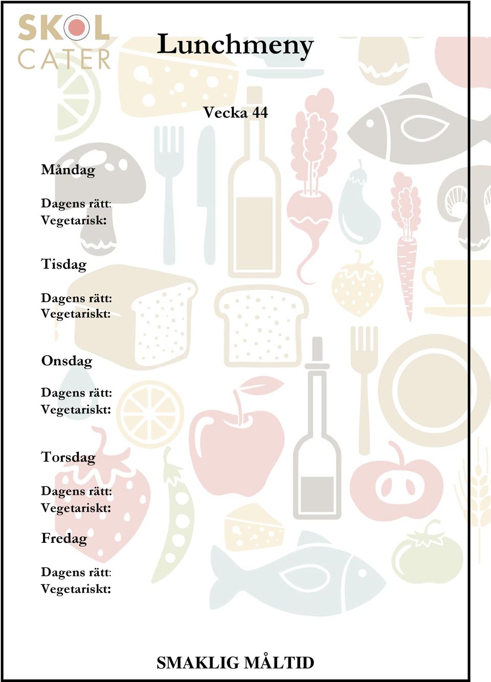Vegetariskt: