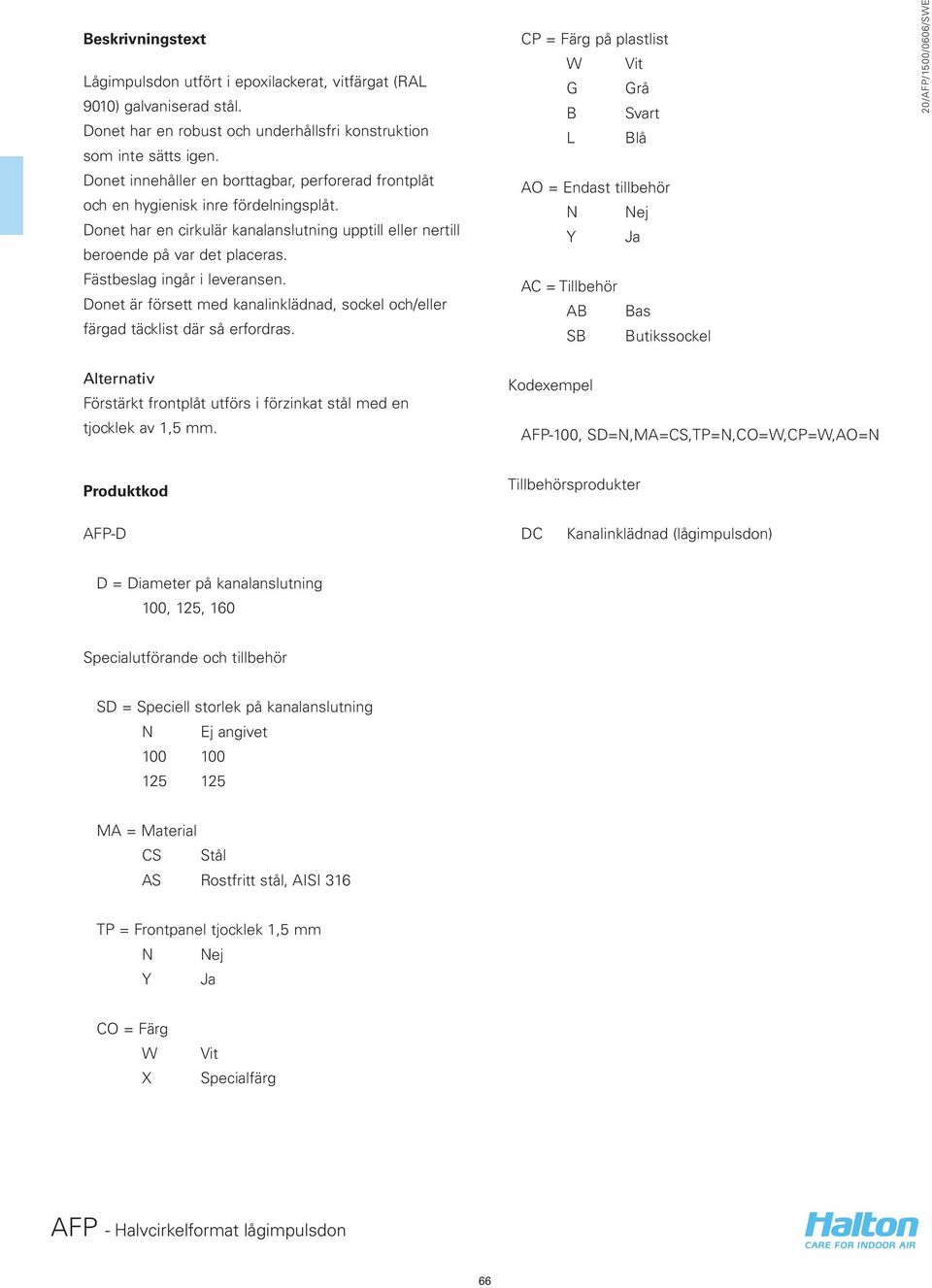 Fästbeslag ingår i leveransen. Donet är försett med kanalinklädnad, sockel och/eller färgad täcklist där så erfordras.