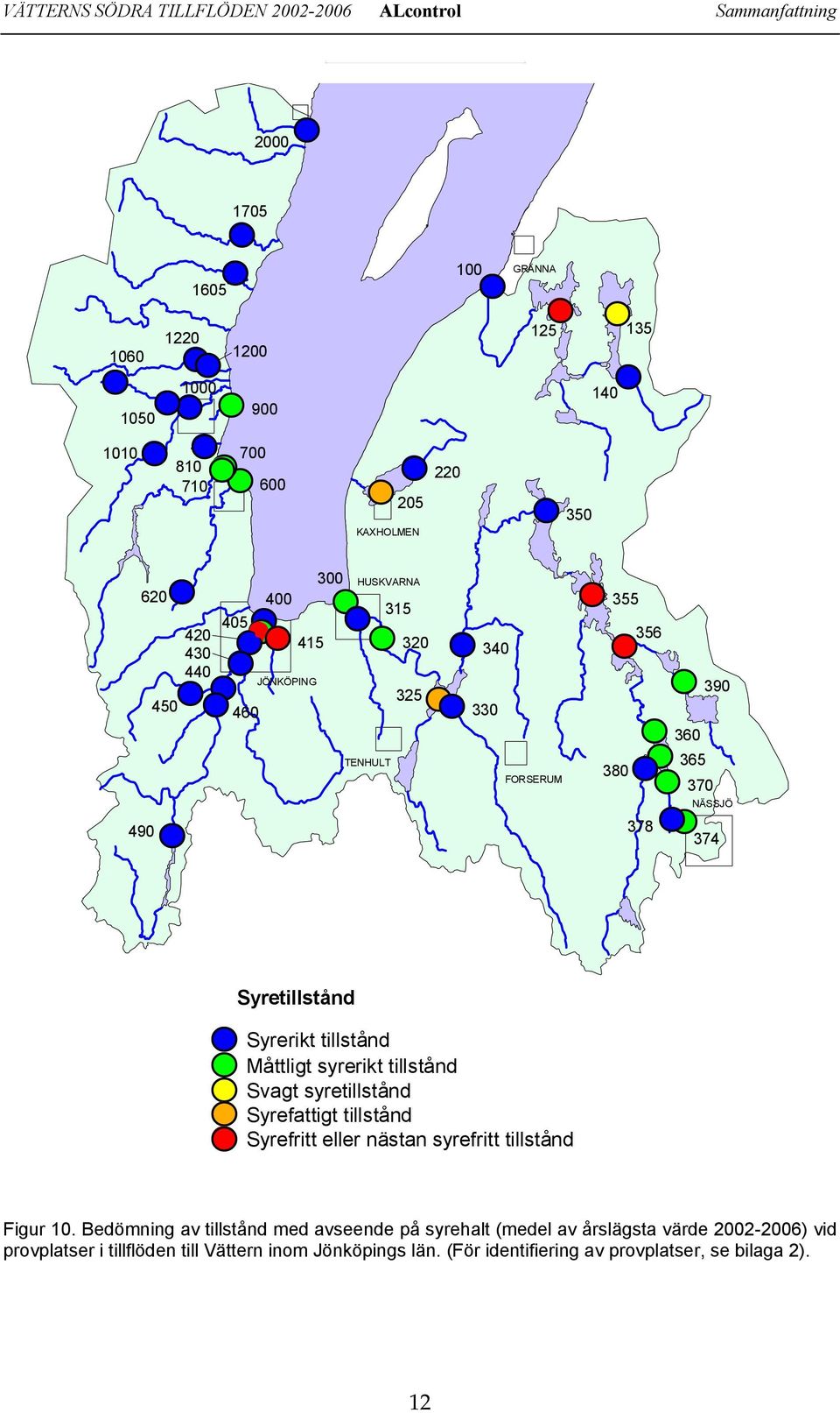 39 NÄSSJÖ 374 #S #S #S Syretillstånd Syrerikt tillstånd #S Måttligt syrerikt tillstånd Svagt syretillstånd #S Syrefattigt tillstånd Syrefritt eller nästan syrefritt tillstånd Figur 1.