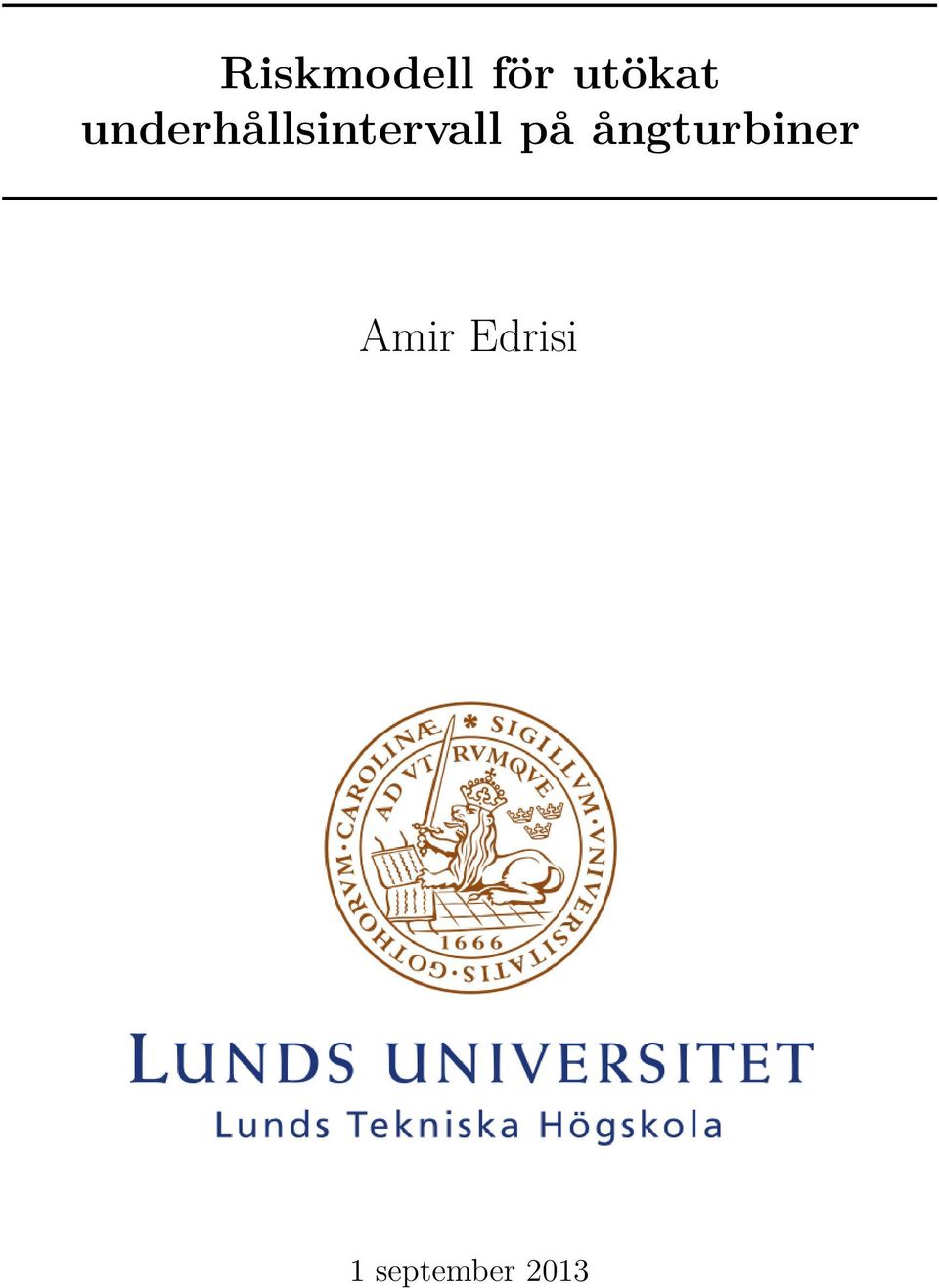på ångturbiner Amir