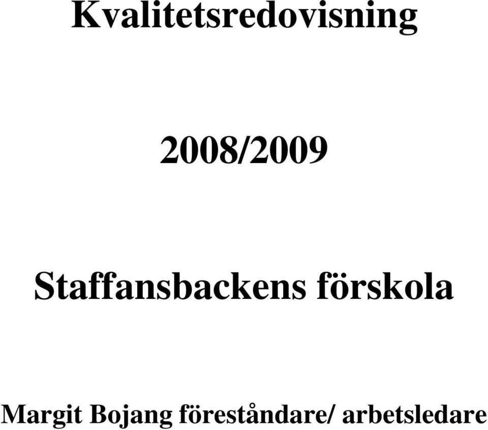 Staffansbackens