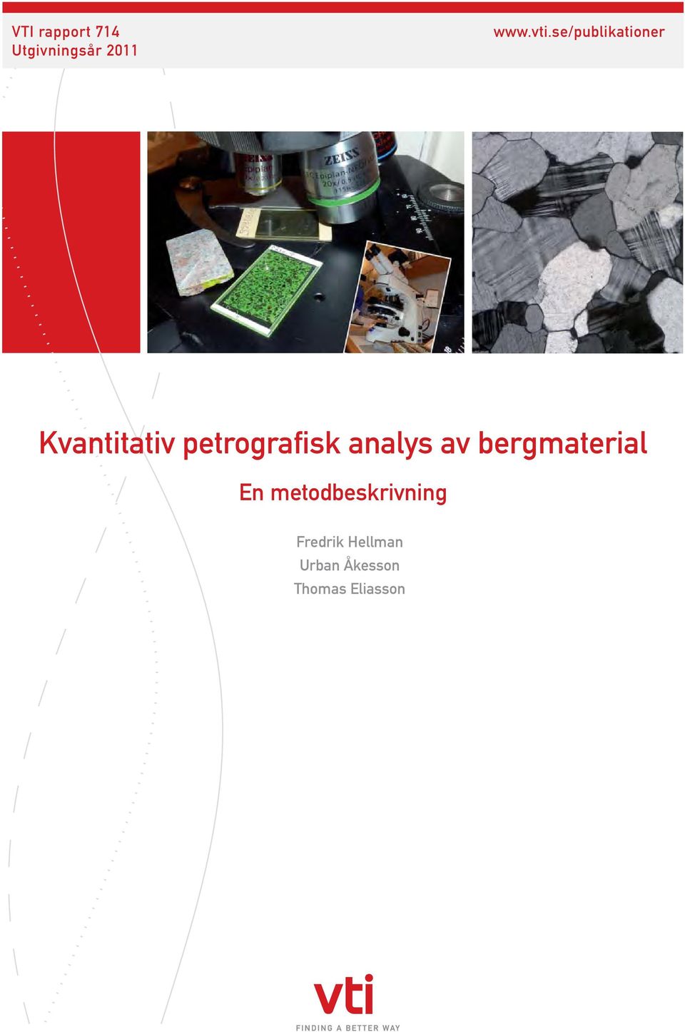 analys av bergmaterial En metodbeskrivning