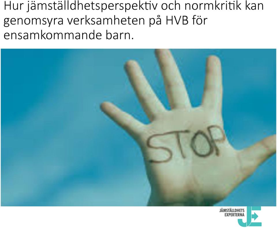 och normkri0k kan