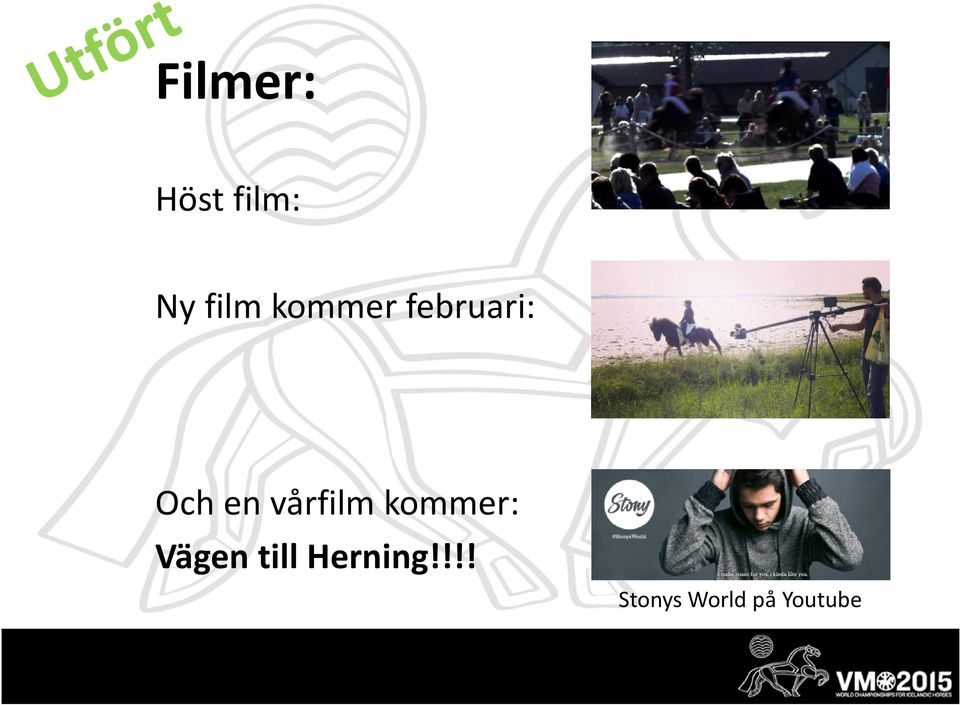 vårfilm kommer: Vägen till