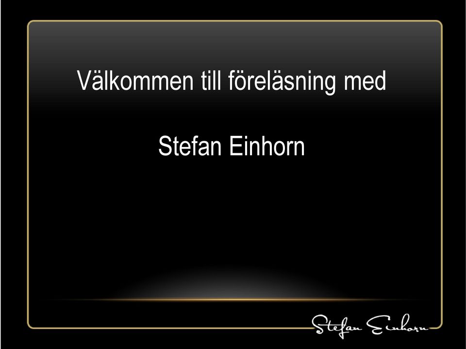 föreläsning